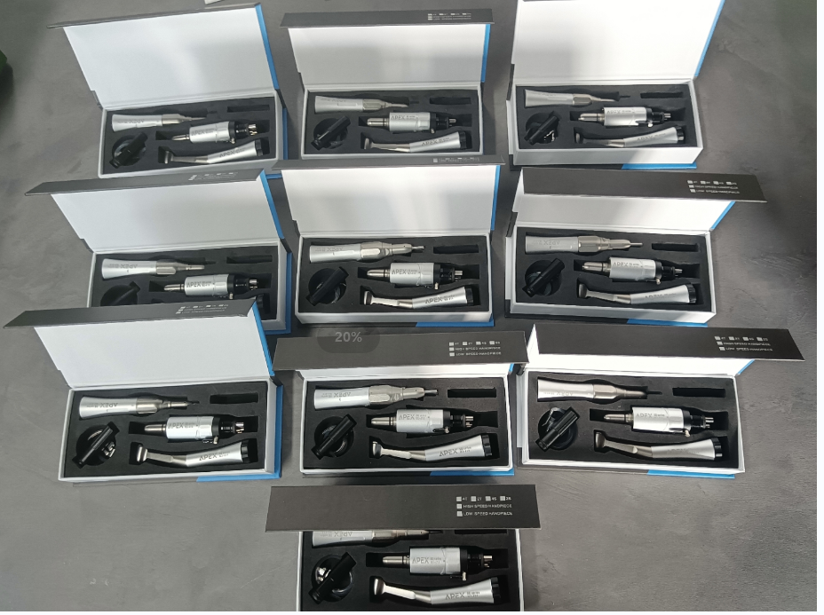 WISEDENT - Top Selling Low Speed Handpiece Kit /Dental 1:1 Low Speed Handpiece low speed handpiece BR-414FX 10