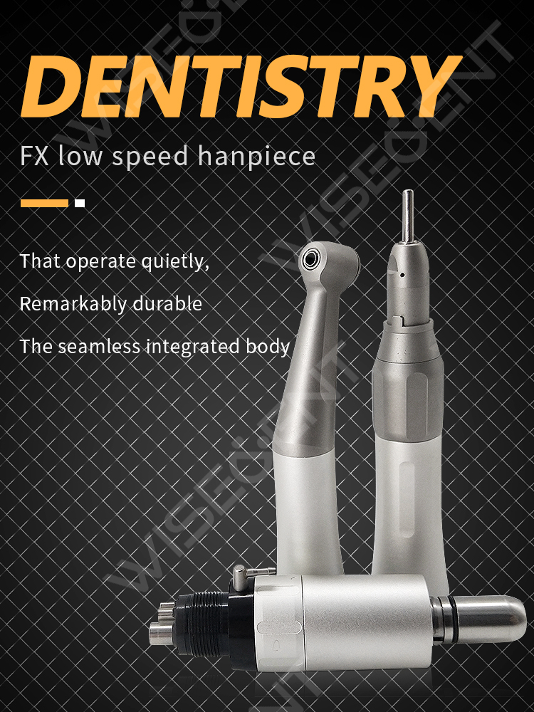 WISEDENT - Top Selling Low Speed Handpiece Kit /Dental 1:1 Low Speed Handpiece low speed handpiece BR-414FX 5