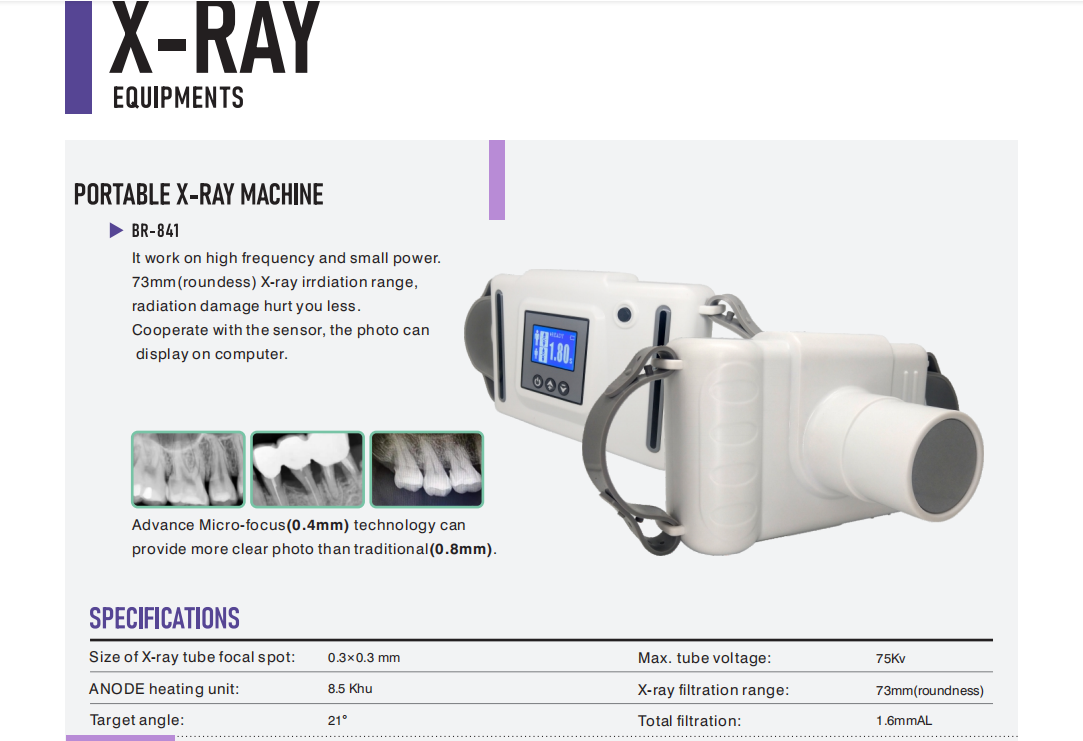 WISEDENT - Dental Equipment Portable Wireless Digital Dental X-ray Camera Machine Other Equipment 8