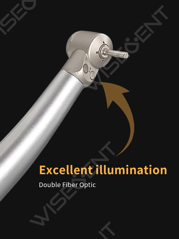 WISEDENT - Fiber Optic/ Indestructible LED Children Dental Handpiece /Dental Mini Head Handpiece BR-112X 14