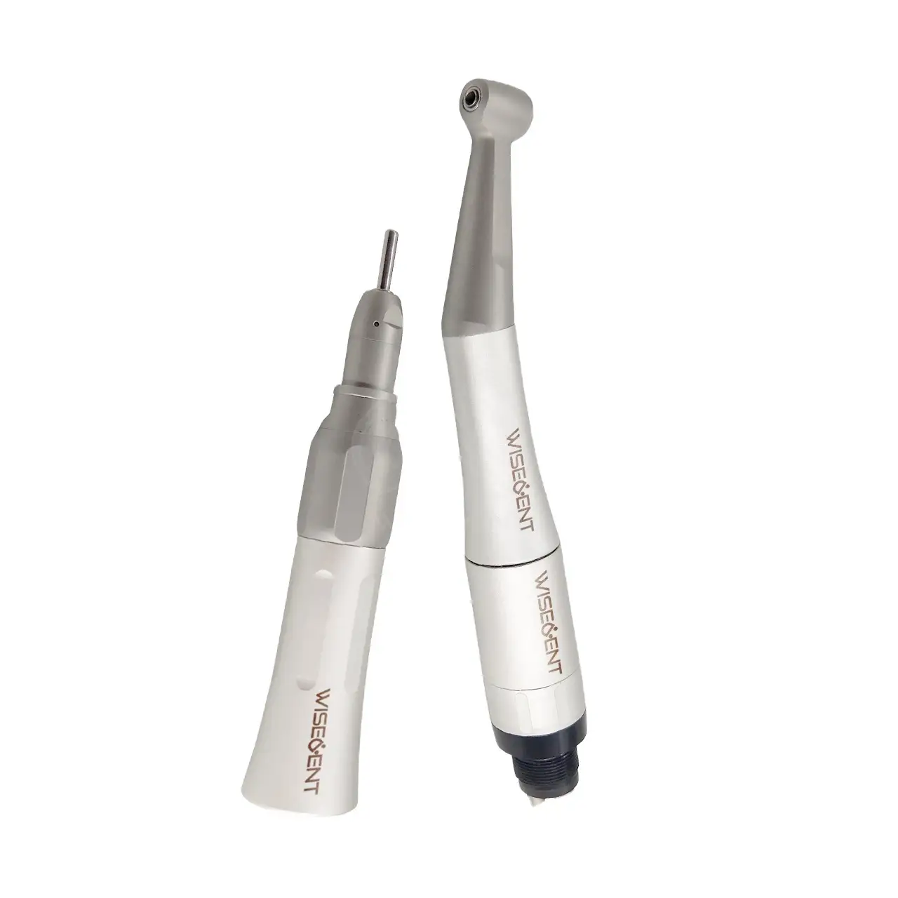 WISEDENT - Dental low speed handpiece kit in push button type Contra Angle Air Motor Straight Handpiece  BR-414FX 1