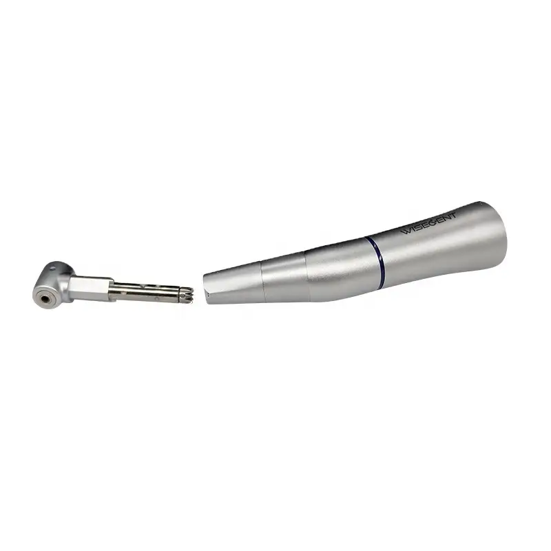 WISEDENT - High End 1 :1 Dental Contra Angle Handpiece Dental Push Button low speed handpiece BR-414K-CAL 1