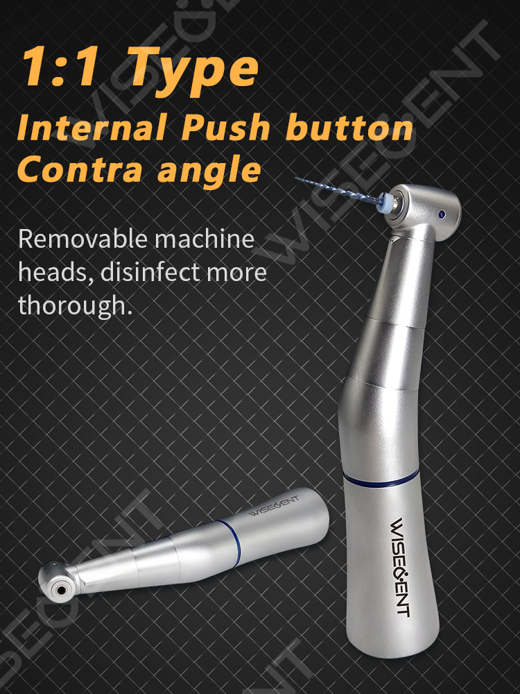 WISEDENT - Internal 1:1 Contra Angle/ Top Quality low Speed Handpiece BR-414K-CA low speed handpiece 7