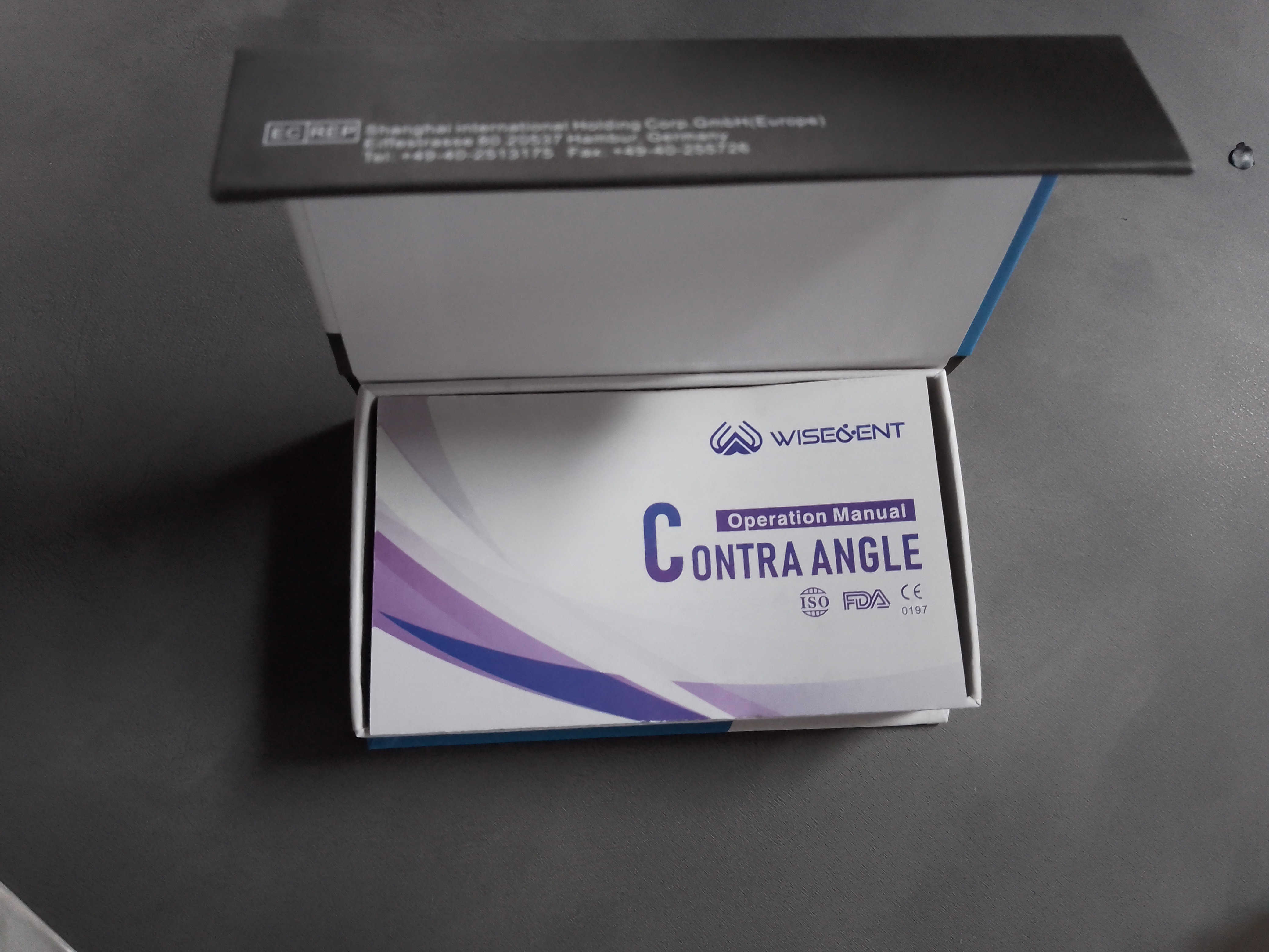 WISEDENT - High Quality Contra Angel Handpiece Dental Low Speed/ Dental Handpiece 20 : 1 Implant handpiece BR-414H 14