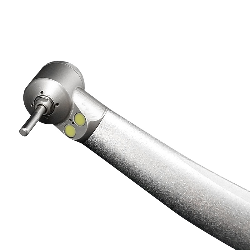 WISEDENT - Indestructible Led Optic Double Fiber Dental Mini Head Handpiece Led High speed handpiece BR-112X 16