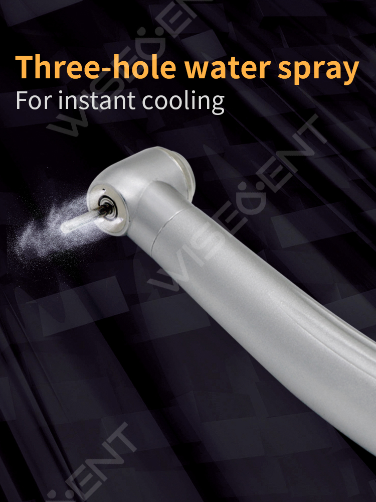 WISEDENT - High Speed Handpiece with 2/4 holes Quick Coupling Air Turbine BR-114P 8