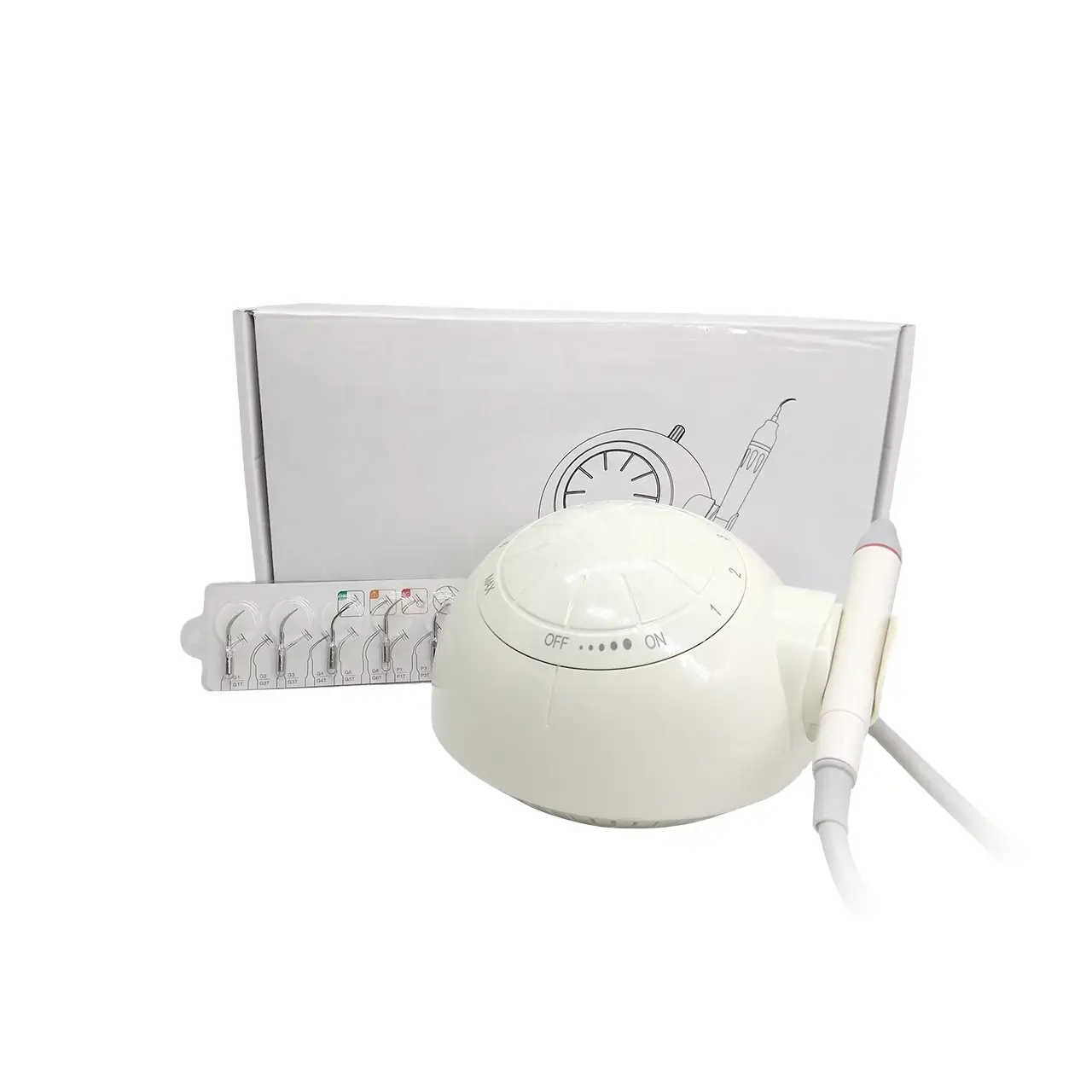 WISEDENT -  Dental Tooth Ultrasonic Scaler with Detachable LED Handpiece Ultrasonic Scaler and parts BR-901 1