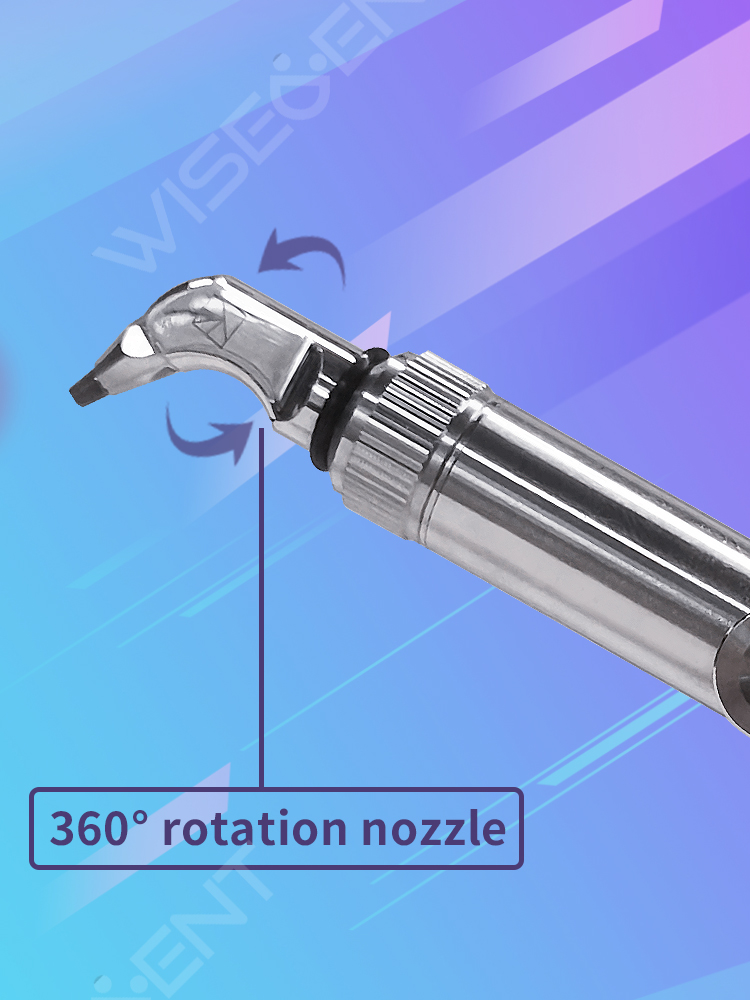 WISEDENT - Dental Equipment Aluminum Oxide Portable Sandblasting Gun Machine Air Prophy Unit Sandblaster BR-817 8