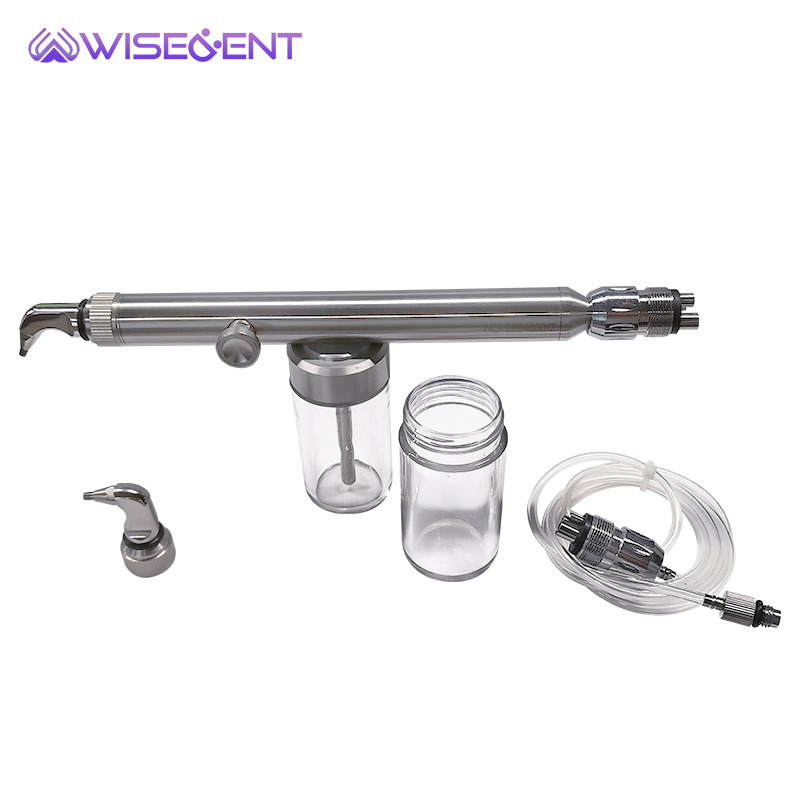 WISEDENT - Dental Equipment Aluminum Oxide Portable Sandblasting Gun Machine Air Prophy Unit Sandblaster BR-817 10