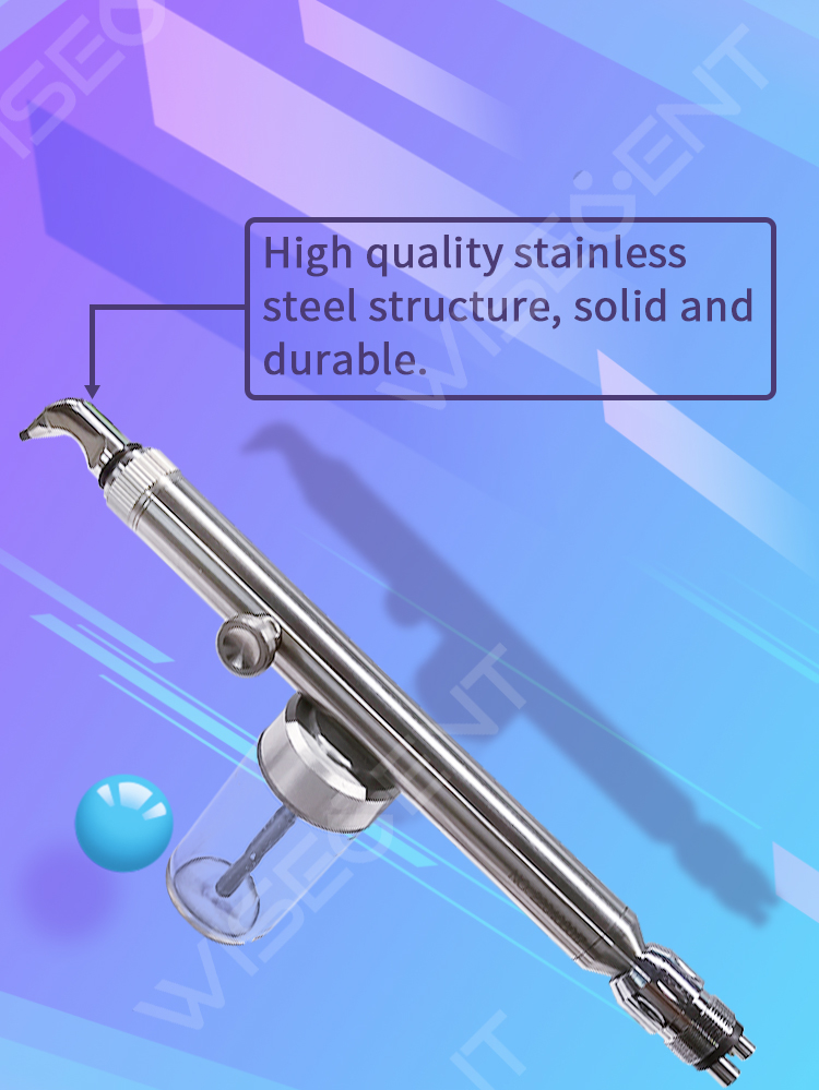 WISEDENT - Dental Equipment Aluminum Oxide Portable Sandblasting Gun Machine Air Prophy Unit Sandblaster BR-817 9
