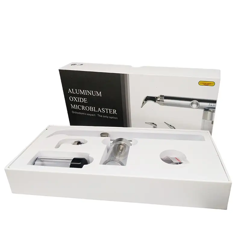 WISEDENT - Dental Laboratory Materials Suppliers Sandblasting Machine Air Prophy with Cooling System Sandblaster BR-817 1