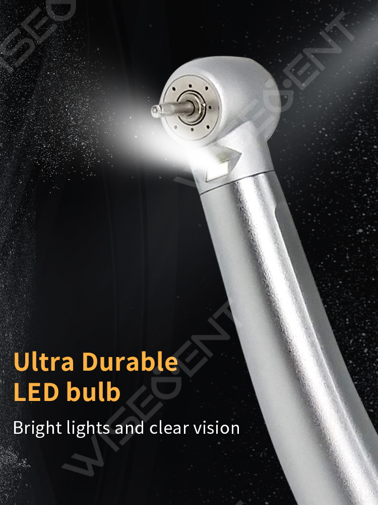 WISEDENT -Excellent Quality Dental LED High Speed Handpiece with Quick Coupling BR-164BN 10