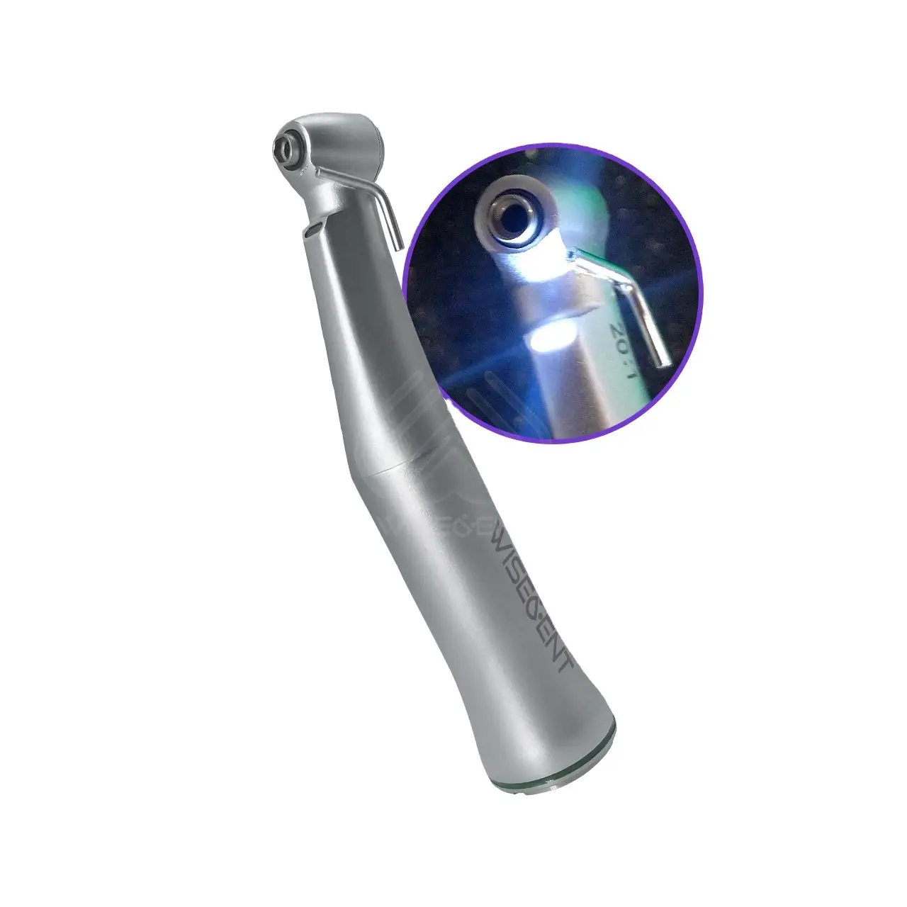 WISEDENT -20:1 LED Fiber Optic Dental Implant Contra Angle Dental low Speed Handpiece Implant handpiece BR-412H-F 1