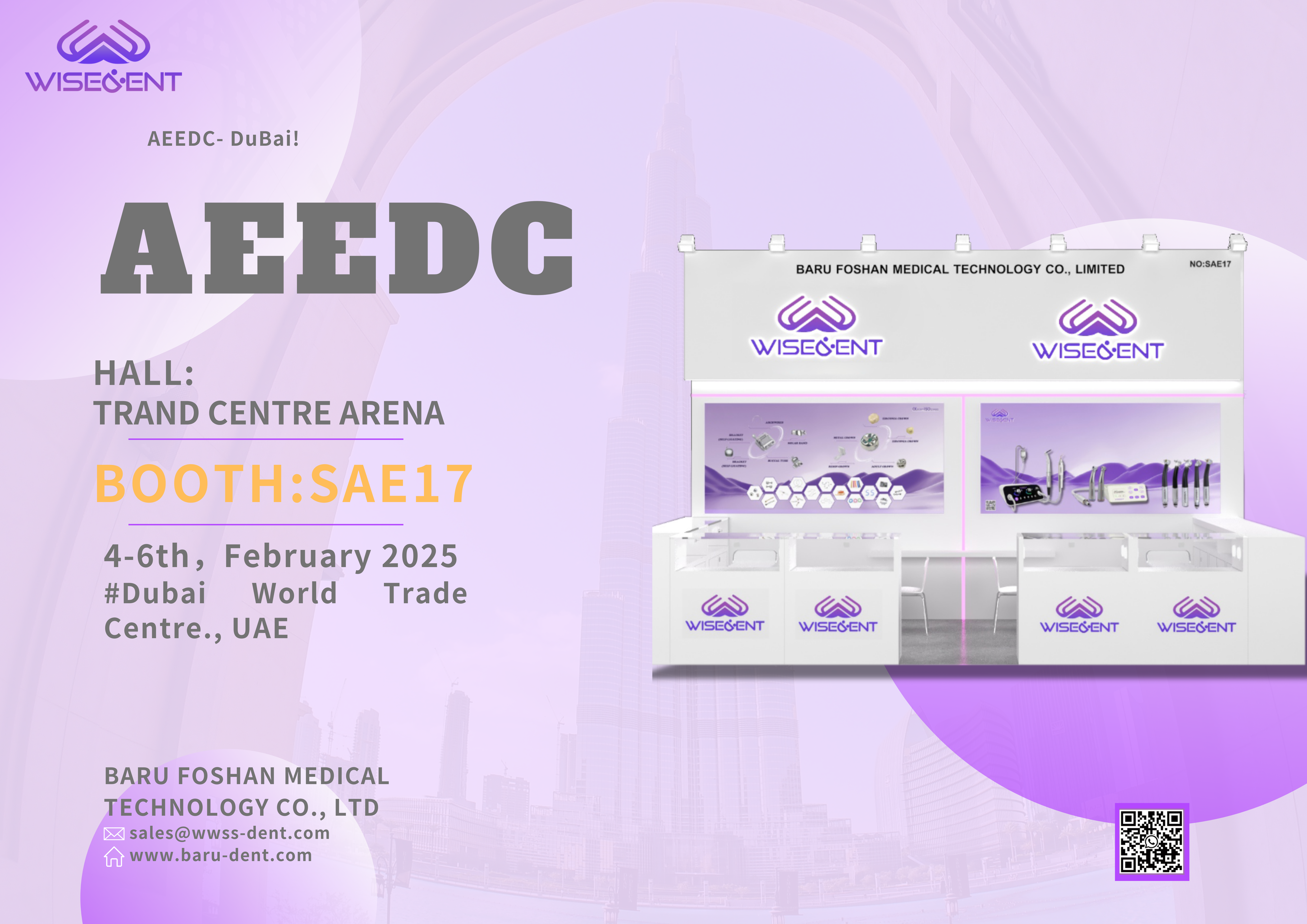 💥Join WISEDENT at AEEDC Dubai 2025 – The Premier Dental Conference & Exhibition💥 1