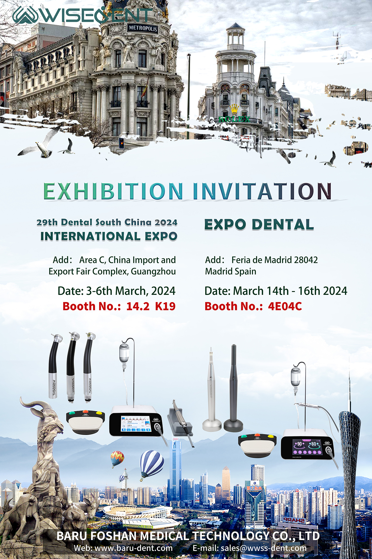 Dive into March’s Top Dental Expos: Guangzhou & Spain! 1