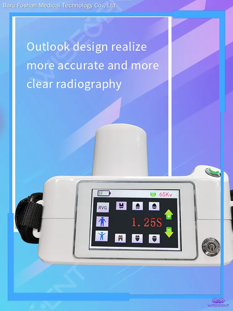 Portable Touch Screen Dental X-Ray Machine - 2mA/65KV 1