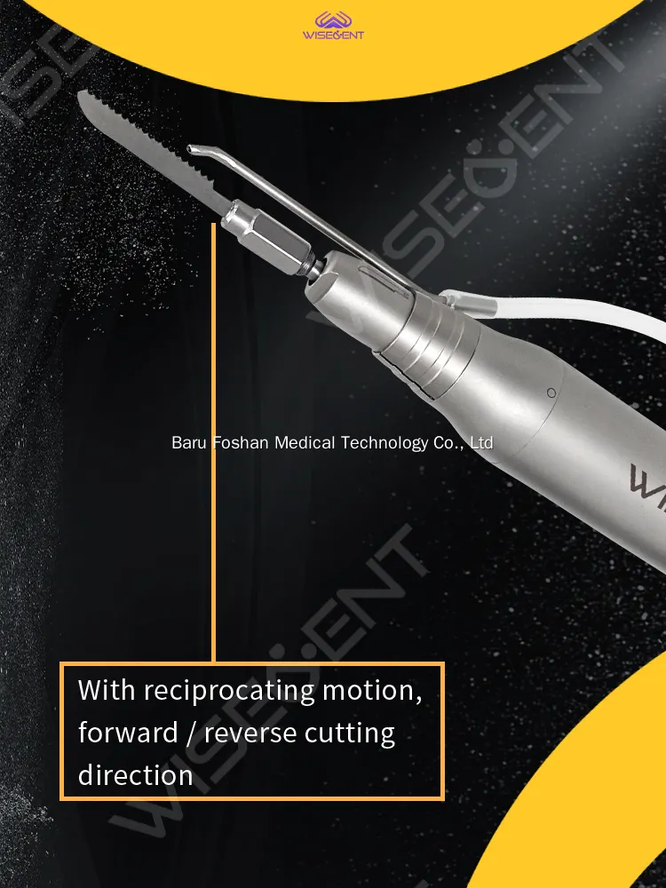 Reciprocating Handpiece with Saw Blades for Dental Surgery 1