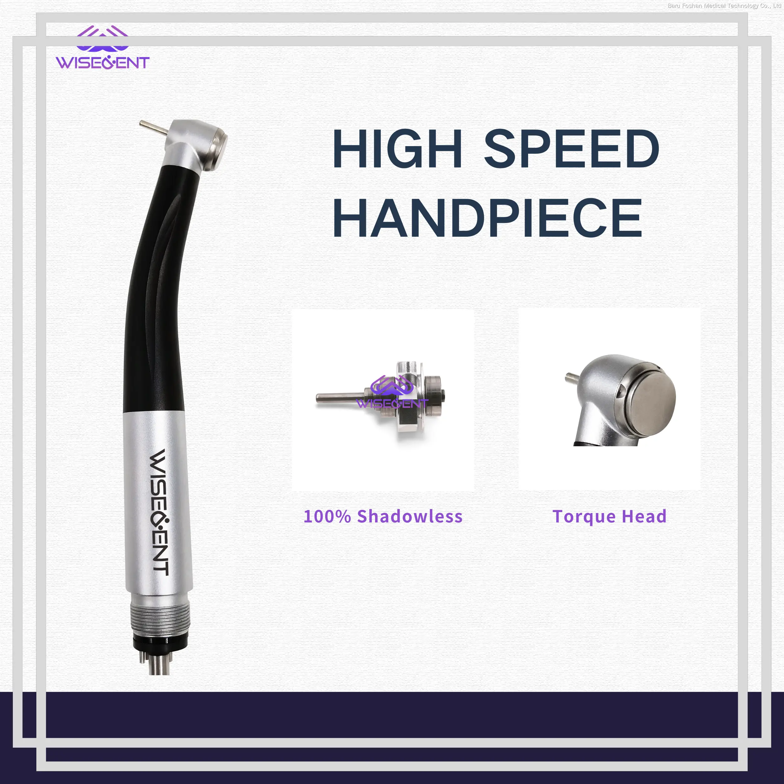 Wisedent High Quality Push Button Handpiece with 4 Water Spray 1