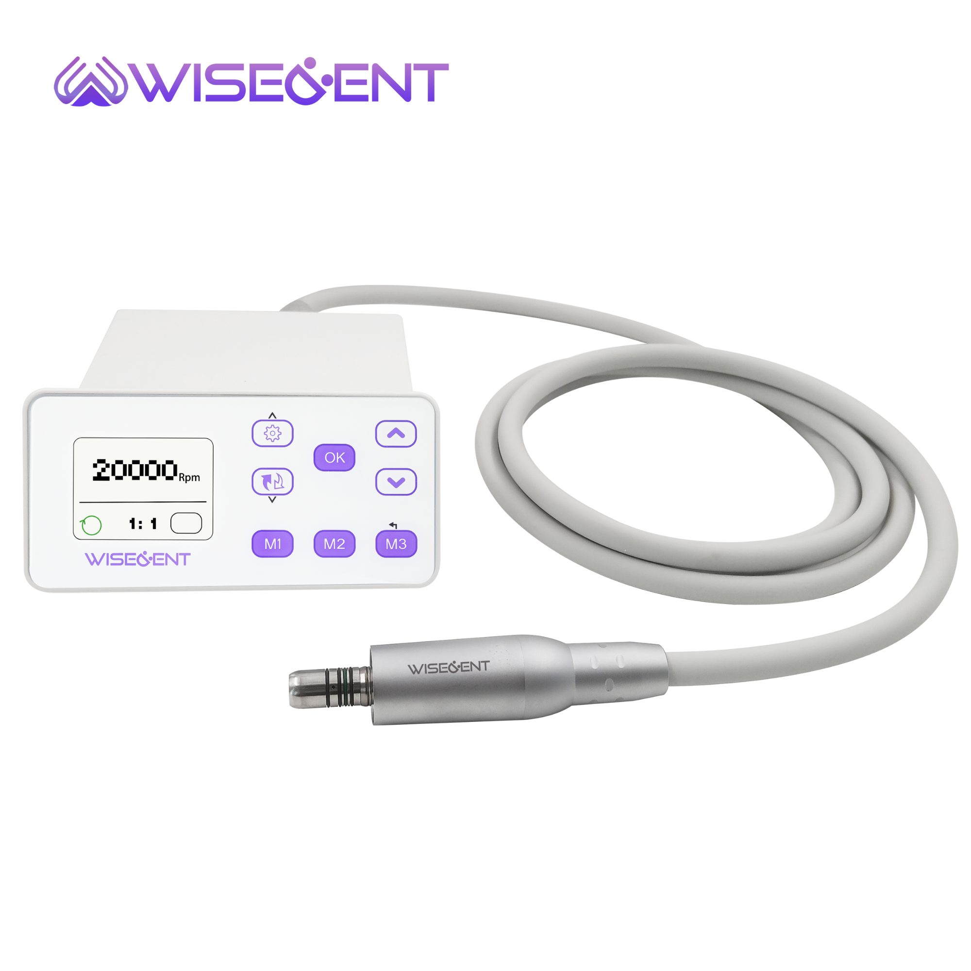 Wisedent BR-705 Brushless Dental Electric Micromotor Inner White LED Light 200000rpm E-type 8