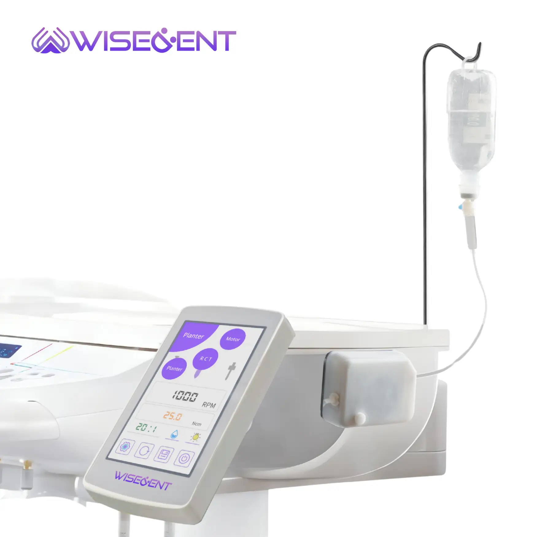 WISEDENT - Dental Built-in Electric Motor 3 Functions with Endo with Implant with External Saline Pump Motor S 1
