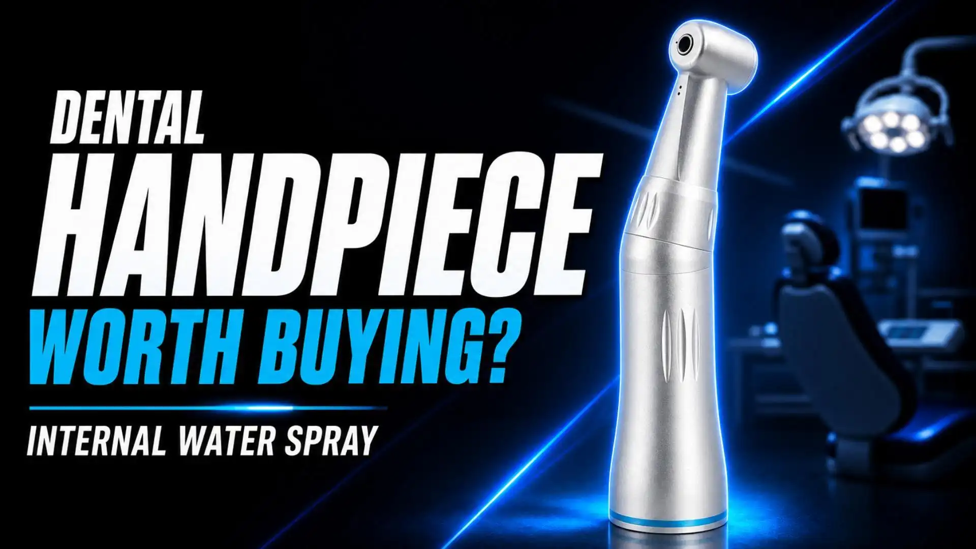Hot Sale WISEDENT-BR-414J-CA Low Speed Handpiece Dental 1:1 Contra Angle internal Water Spray 1