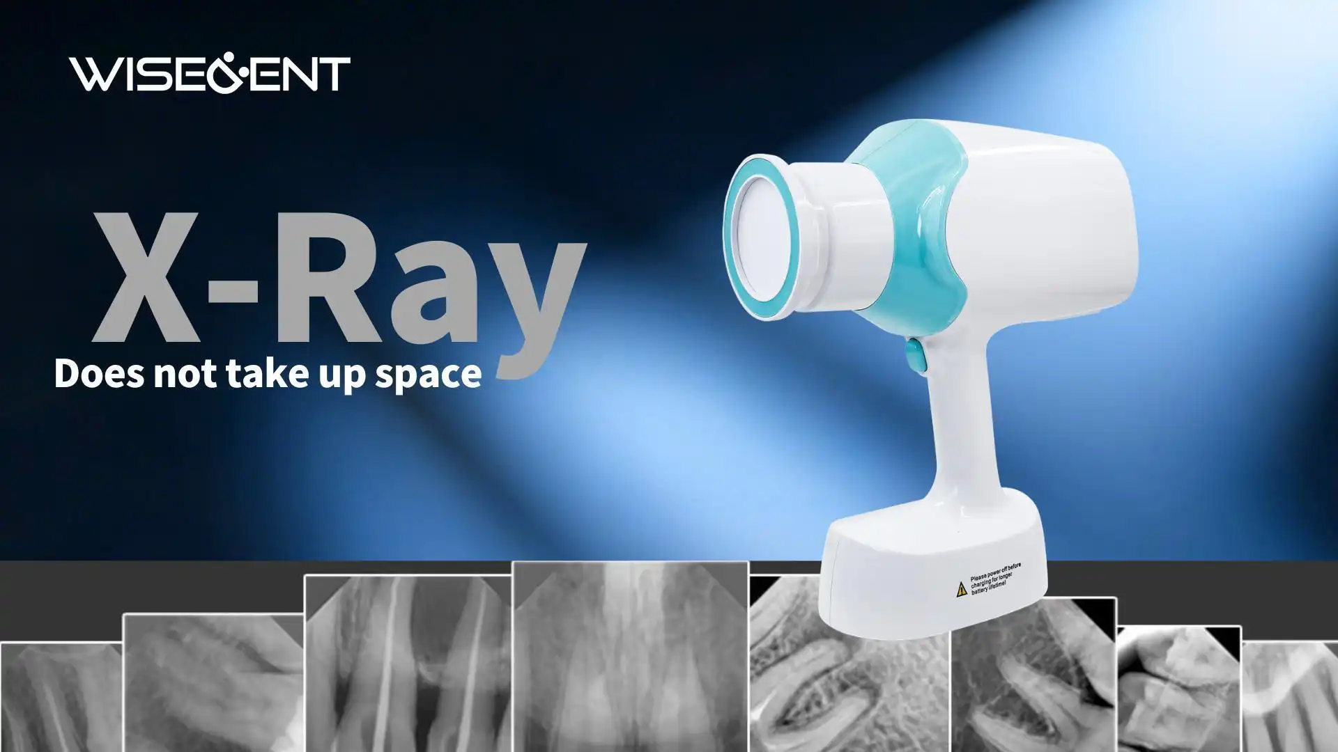 Hot Sale Wisedent Portable Dental X‑Ray Machine 70kV 2mA Rechargeable Hand‑held X‑ray Unit Adult- WISEDENT 1