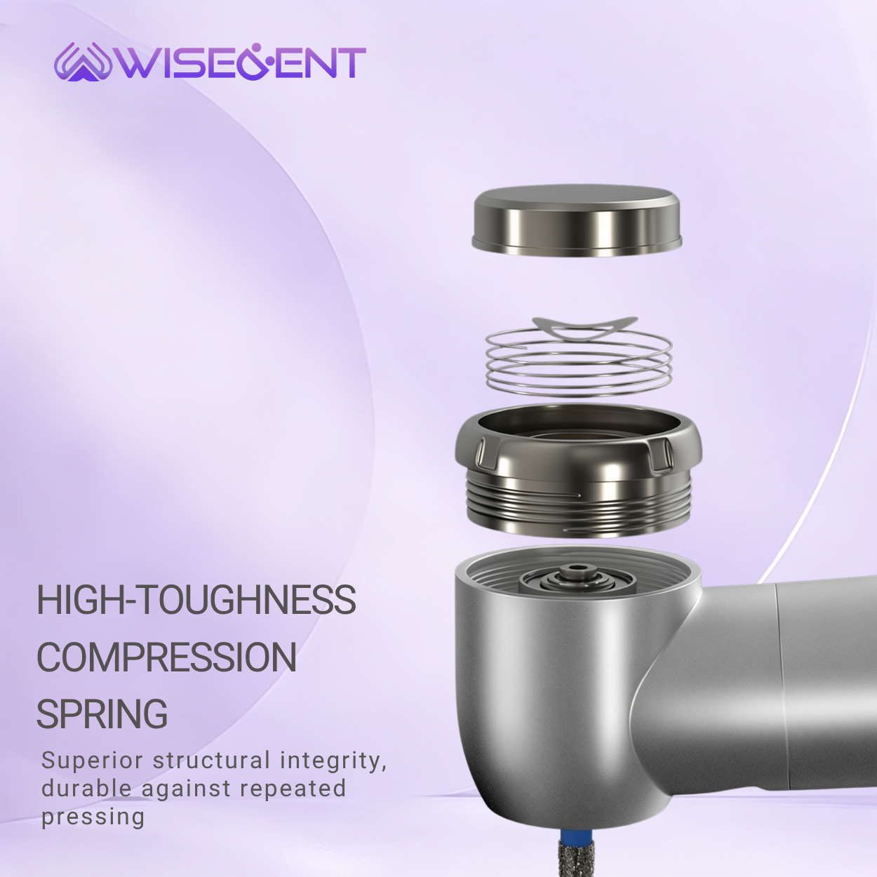 LED Dental HighSpeed Handpiece, Ceramic Bearing,3WaterSpray,Anti‑Backflow,2/4Hole Autoclavable 135°C Manufacturer 10