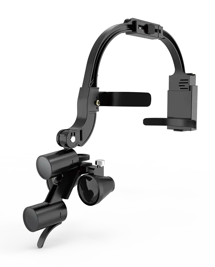 Wisedent Good Quality Dental Shadowless Led Headlight Binocular Loupes With 5.0X/6.0X Dental Loupes Dental Equipment 1