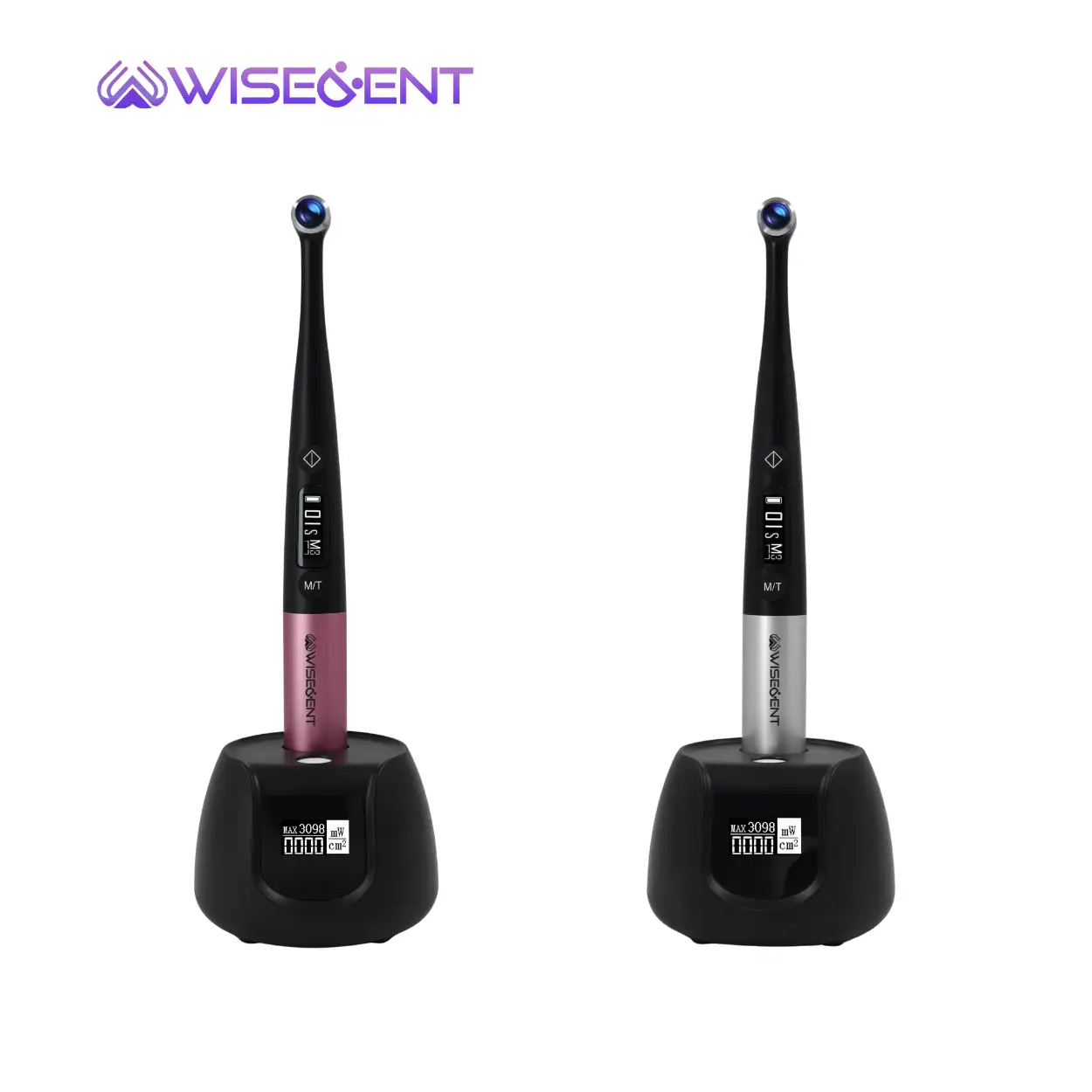 WISEDENT - High End Dental Curing Light LED Wireless Light Cure Lamp with LCD Display and Charging Base BR-618Pro 1