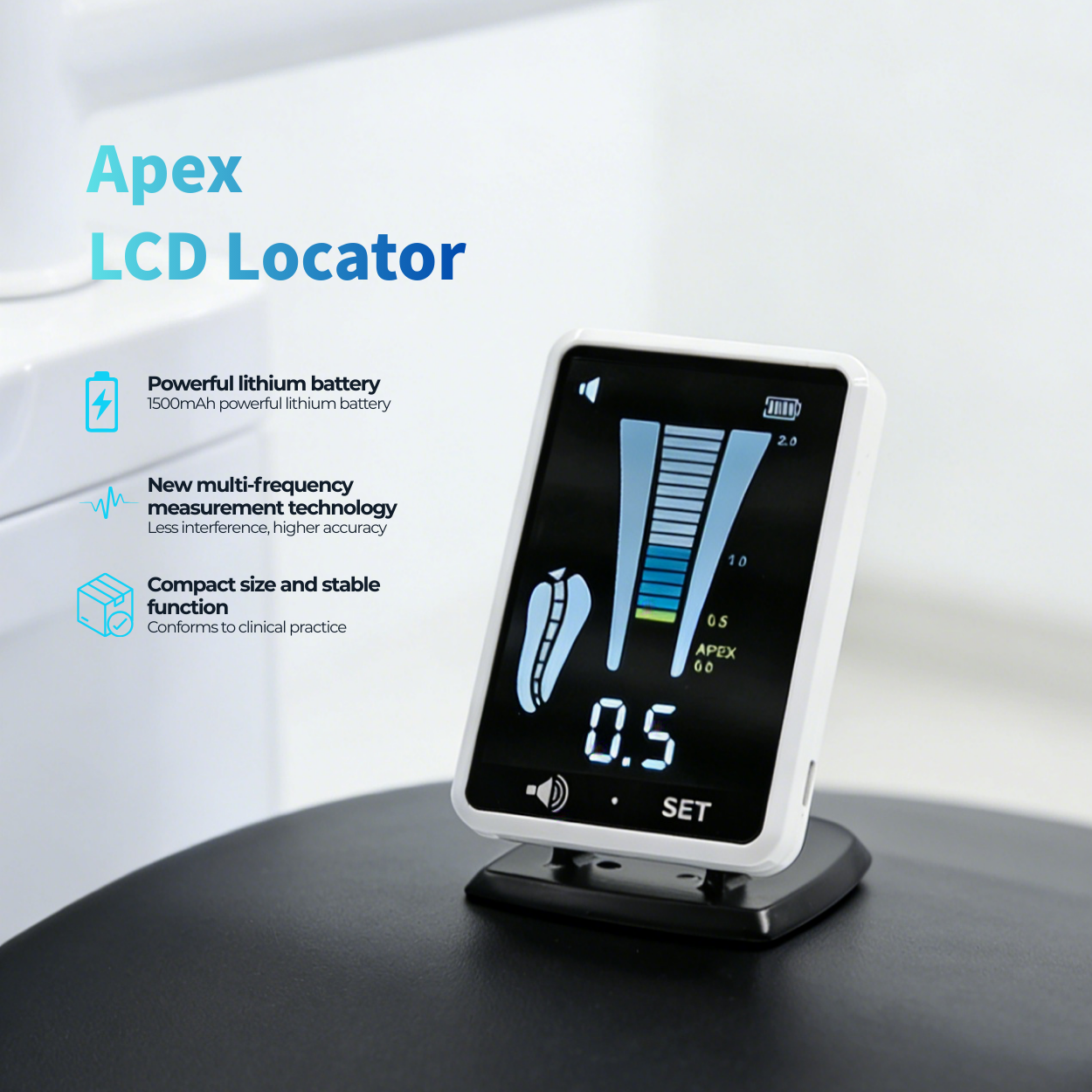 Wisedent Wholesale Dental Apex Locator High Accuracy Root Canal Measuring Device Endodontic Equipment 6