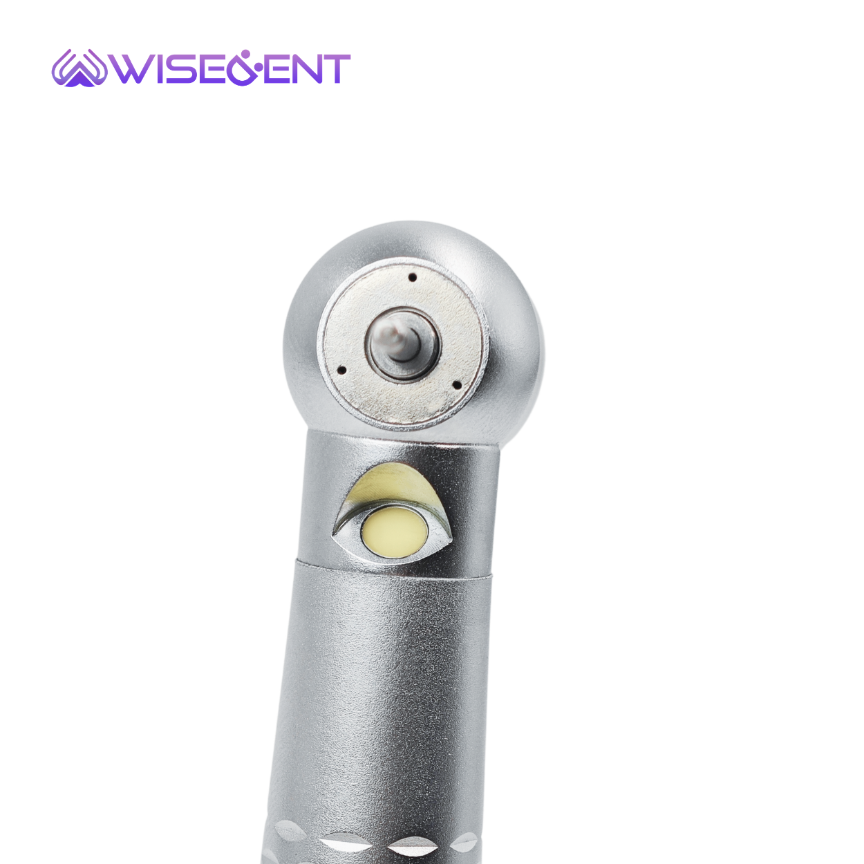 WISEENT Dental High Speed Handpiece Self-generator LED Light Triple Water Spray Ceramic Bearing Autoclavable 2/4 Holes 16
