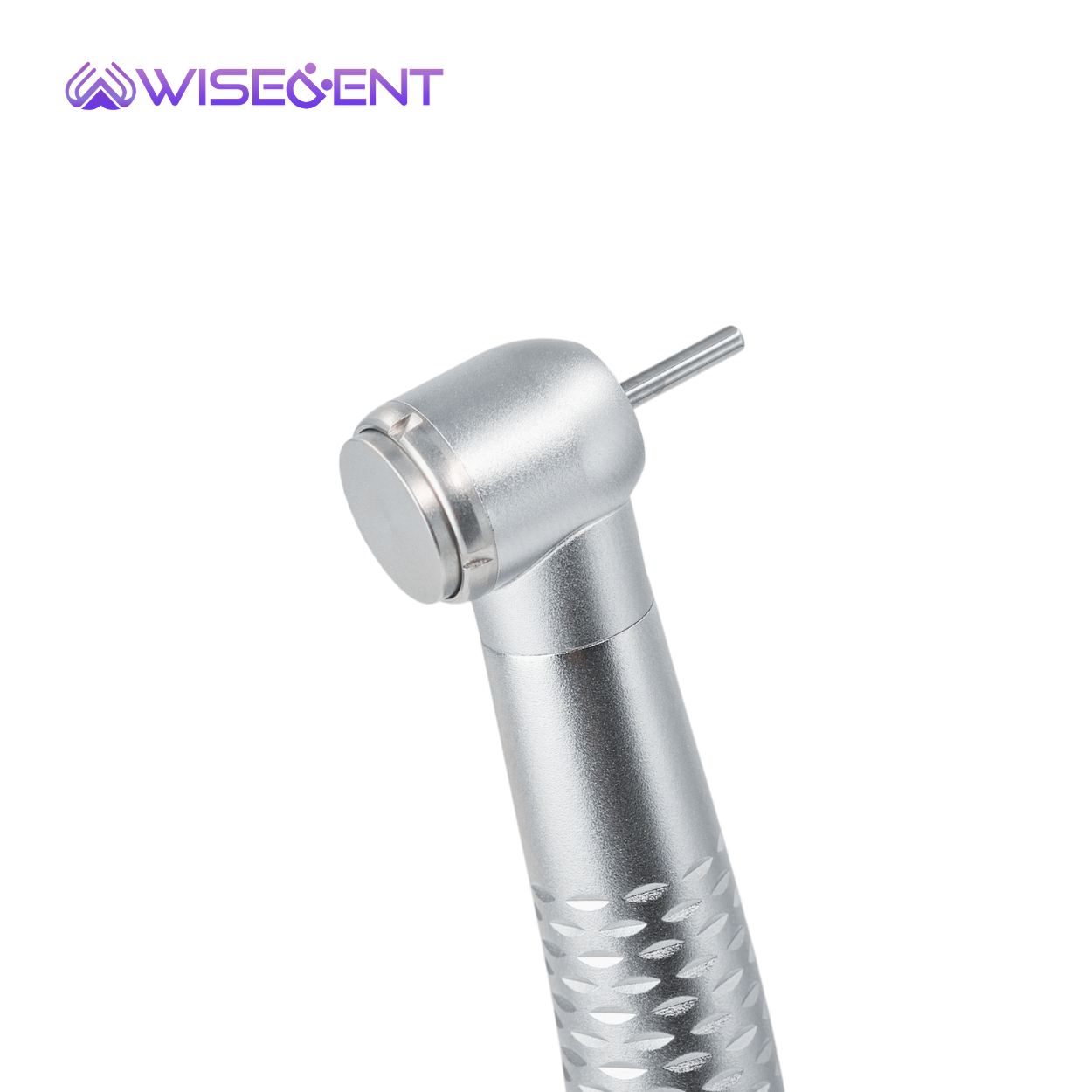 WISEENT Dental High Speed Handpiece Self-generator LED Light Triple Water Spray Ceramic Bearing Autoclavable 2/4 Holes 18