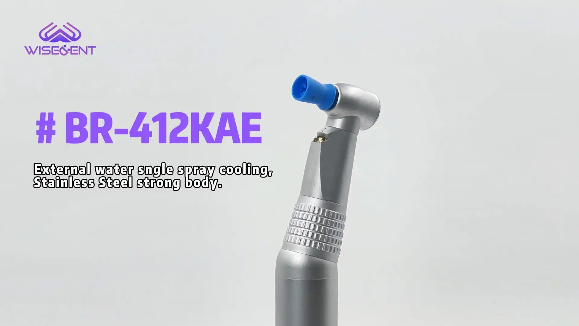 WISEDENT -BR-414K-CAE Best Price Low Speed Handpiece/ Dental 1:1 Contra Angle Handpiece/ inner water spray model 1
