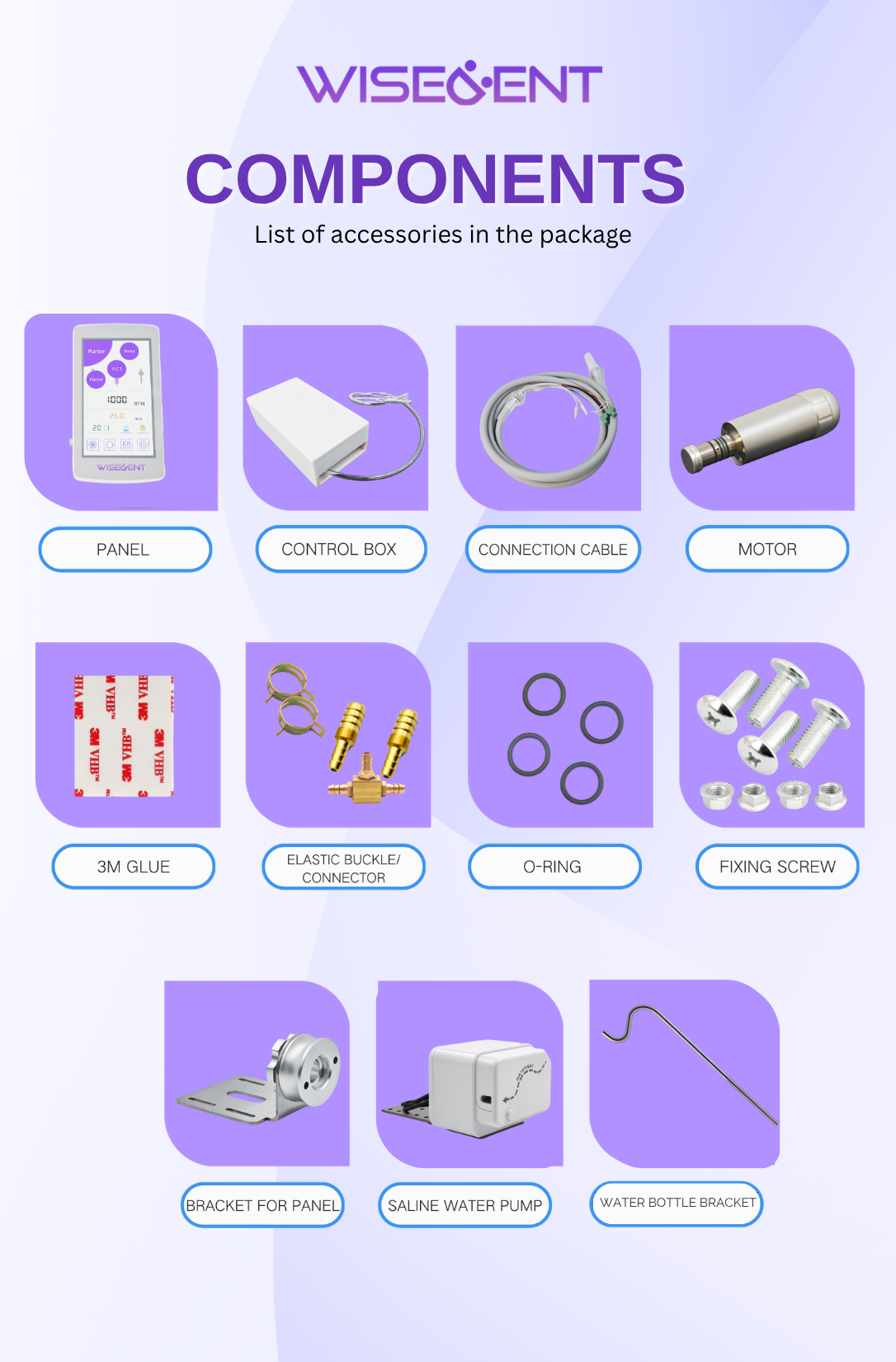 Wisedent 3-in-1 Electric Endo Implant Motor Physiodispenser Touch Screen with Saline Pump for Dental Clinic Surgery 8