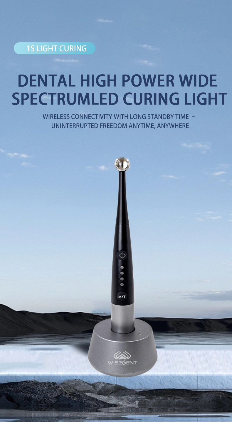 1 Second Light Cure Equipment with Caries Detector, High Speed Dental Curing Light for Clinic Use 9