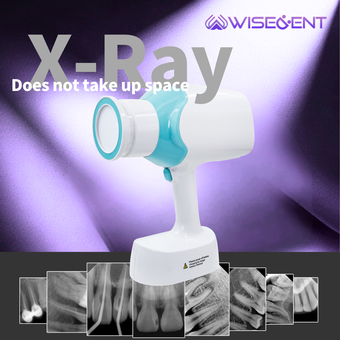 WISEDENT Portable Dental X-Ray System, Wireless Handheld X-Ray for Oral Examination 6