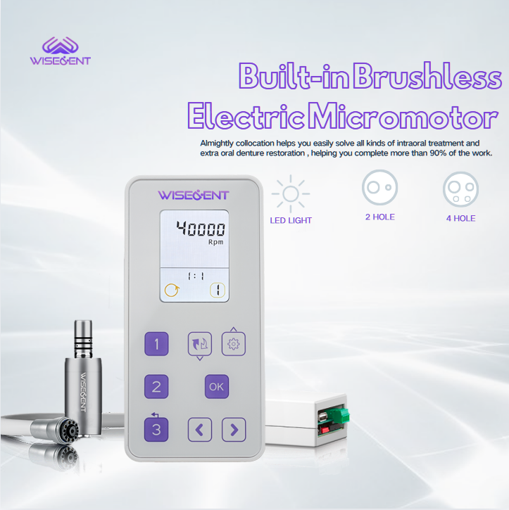 Quality WISEDENT - Hot Sale BR-704 Dental Brushless Polishing Electric Motor with Endo Touch Screen Manufacturer 9