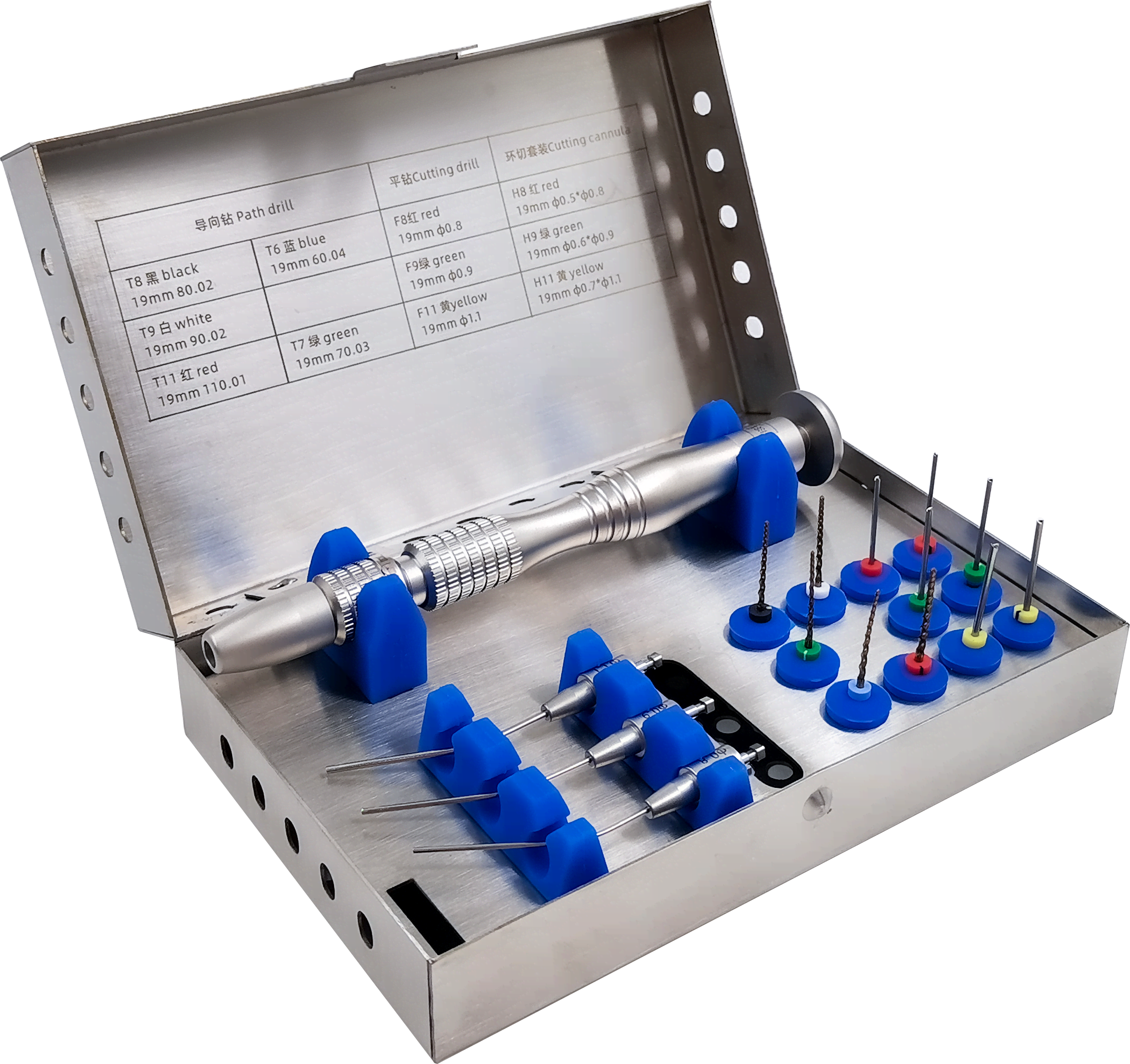 Wisedent Dental Broken File Extractor Endodontic File Removal Kit with 3 Sizes Work Tips for Root Canal Treatment 9