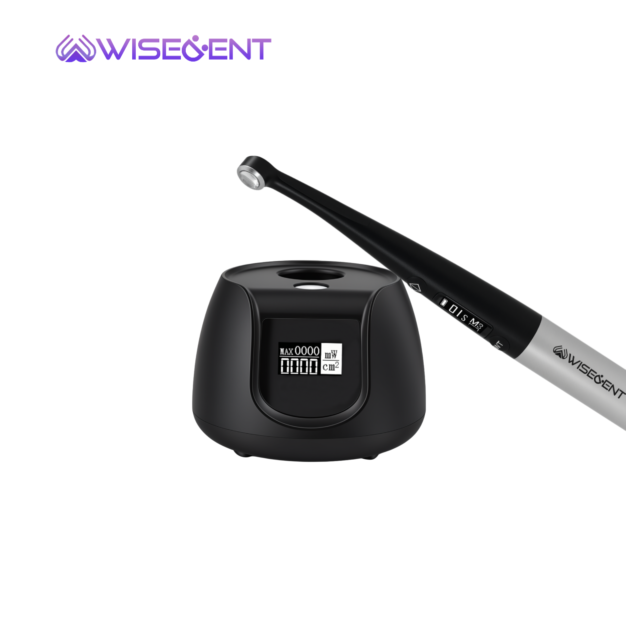 Wisedent LED Dental Curing Light with Light Meter 1 Second Fast Cure 7 Modes 360° Rotatable Head Wireless Polymerization1 8
