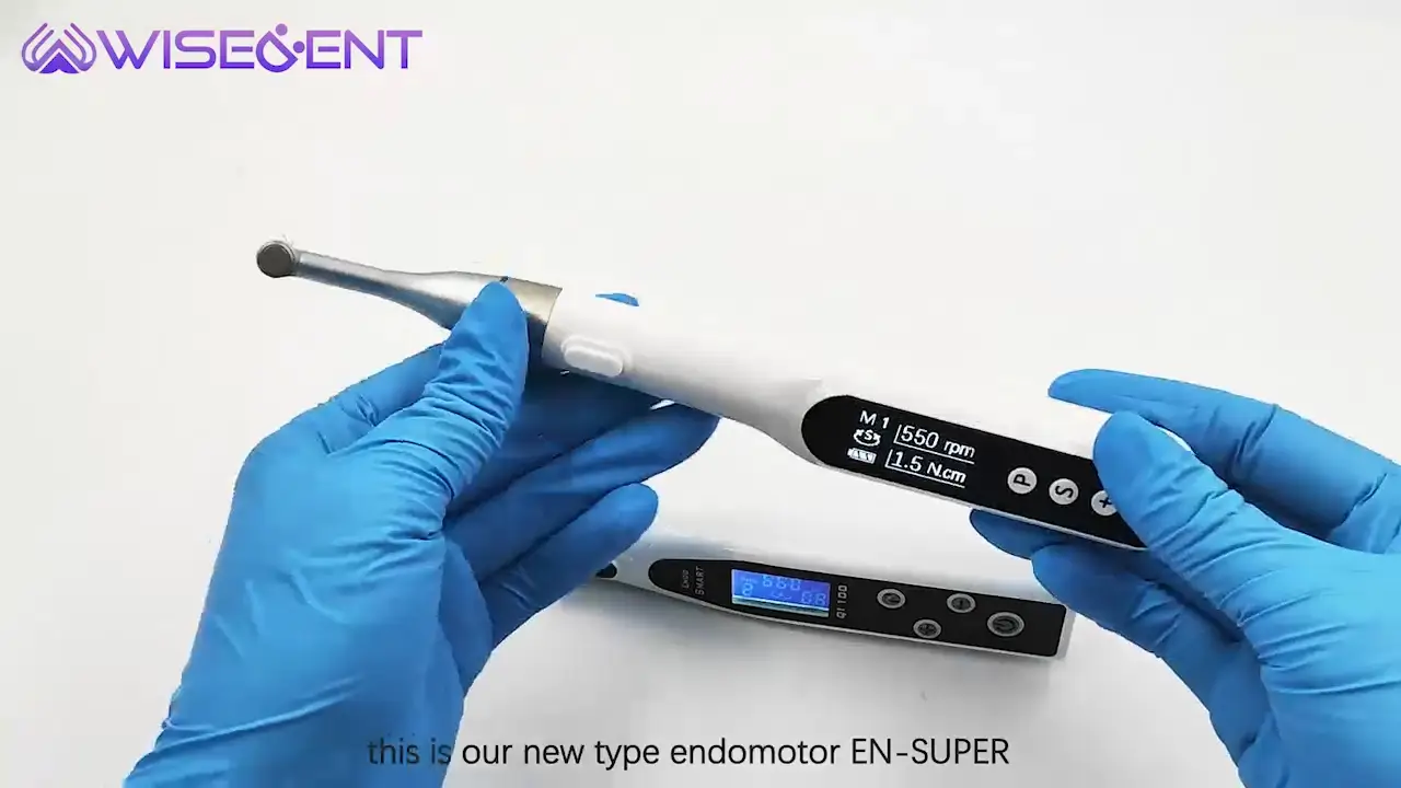 WISEDENT - Dental Equipment Wireless  Endo Motor With Apex Locator Endomotor Dental BR-205 1