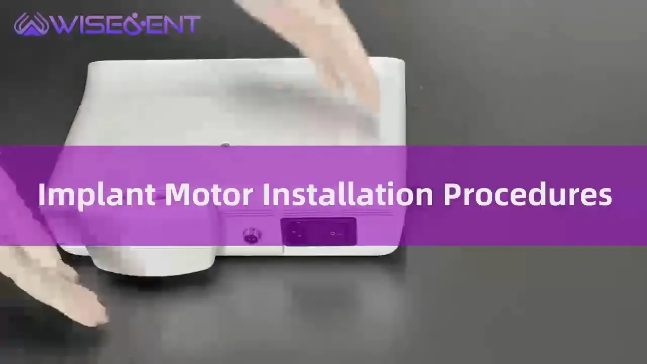 Wisedent Dental Implant Motor System with Built-in Peristaltic Pump 2 in 1 Foot Pedal Electric Implant Surgery Equipment 1