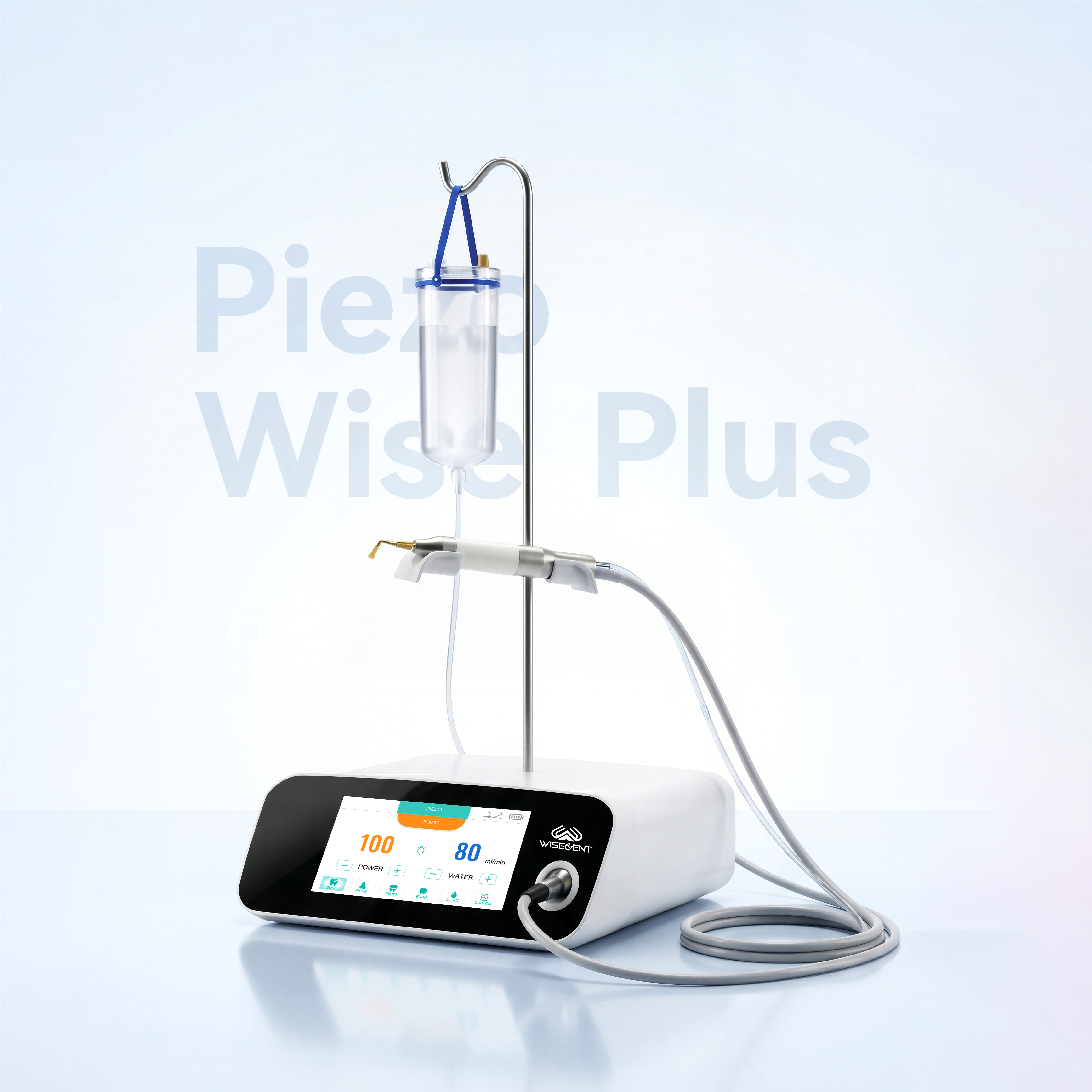 Wisedent Dental Piezo Surgery Machine 2 in 1 Foot Pedal Touch Screen Bone Surgery No Soft Tissue Damage 9