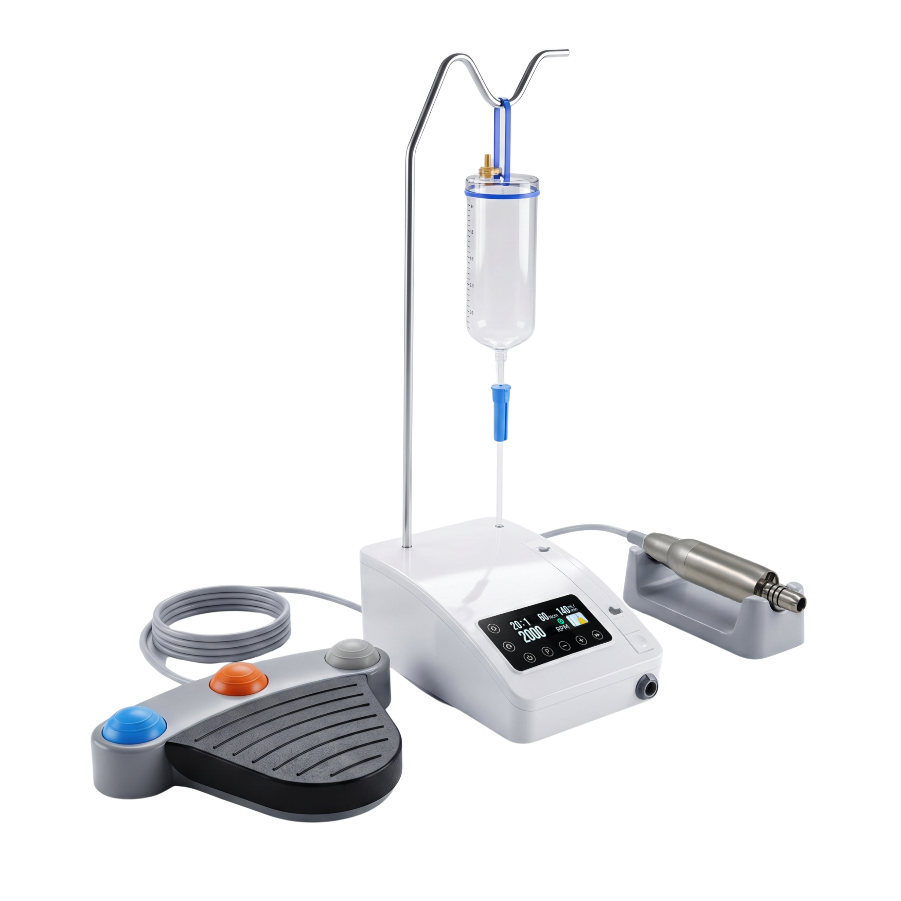 Wisedent Economic Dental Implant Motor System with 20:1 Contra Angle Electric Implant Surgery Machine for Dental Clinic 9