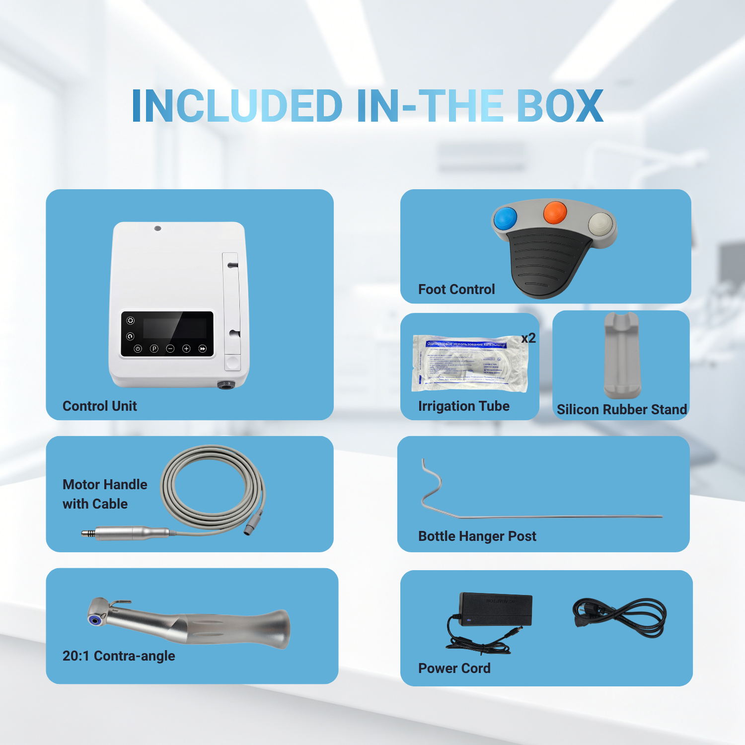 Customized Wisedent Hot Sell Electric Dental Physiodispenser Implant Surgery Device Model Implant Nano  | WISEDENT 12
