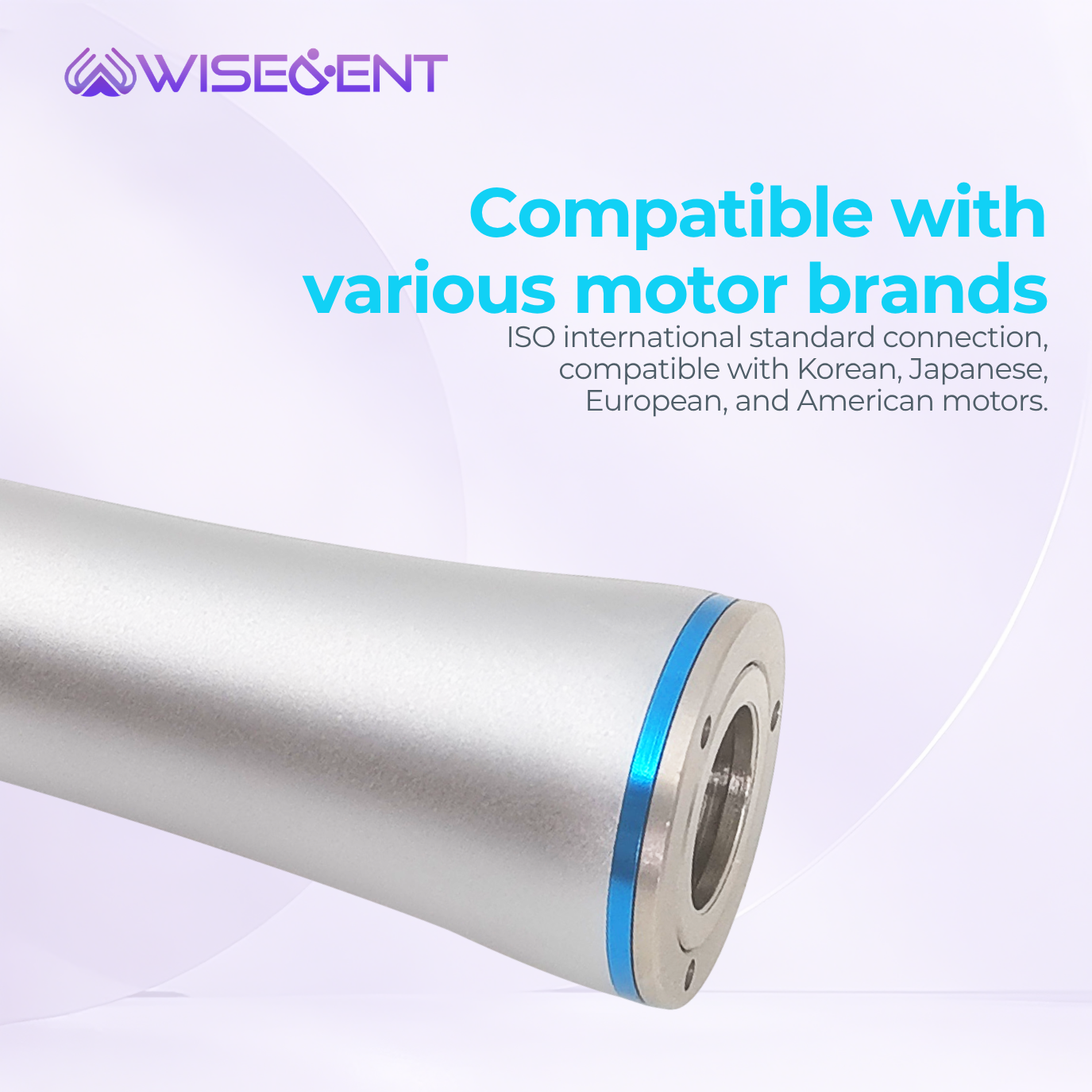 Wisedent Inner Water Spray 1:1 Dental Contra Angle Handpiece E-Generator Detachable Low Speed Handpiece 9