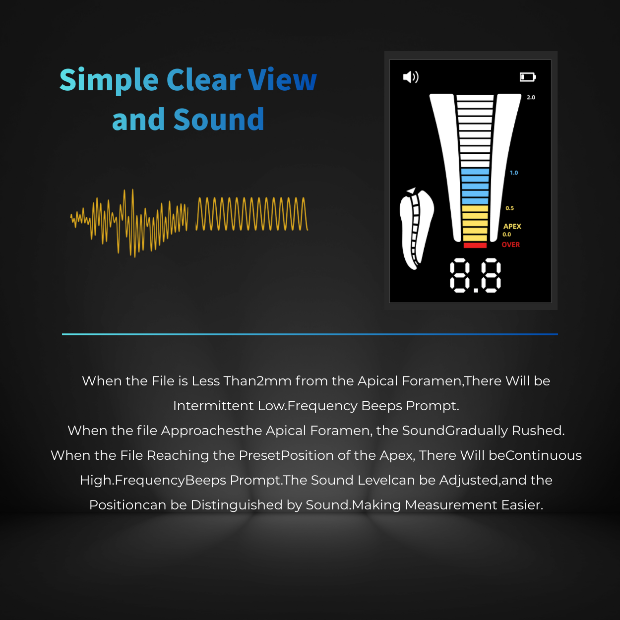 Quality BR-225 Dental Apex Locator - Precise Root Canal Measurement with LCD Display Manufacturer | WISEDENT 11