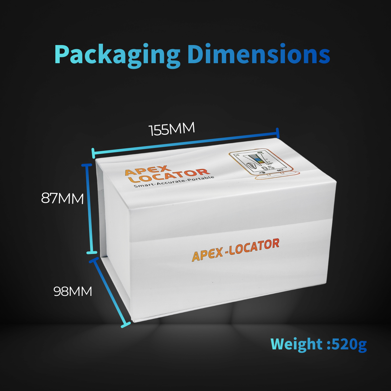 Wisedent BR-225 Wholesale Endodontic Dental Apex Locator Dental Equipment Accuracy Apex Locator 11