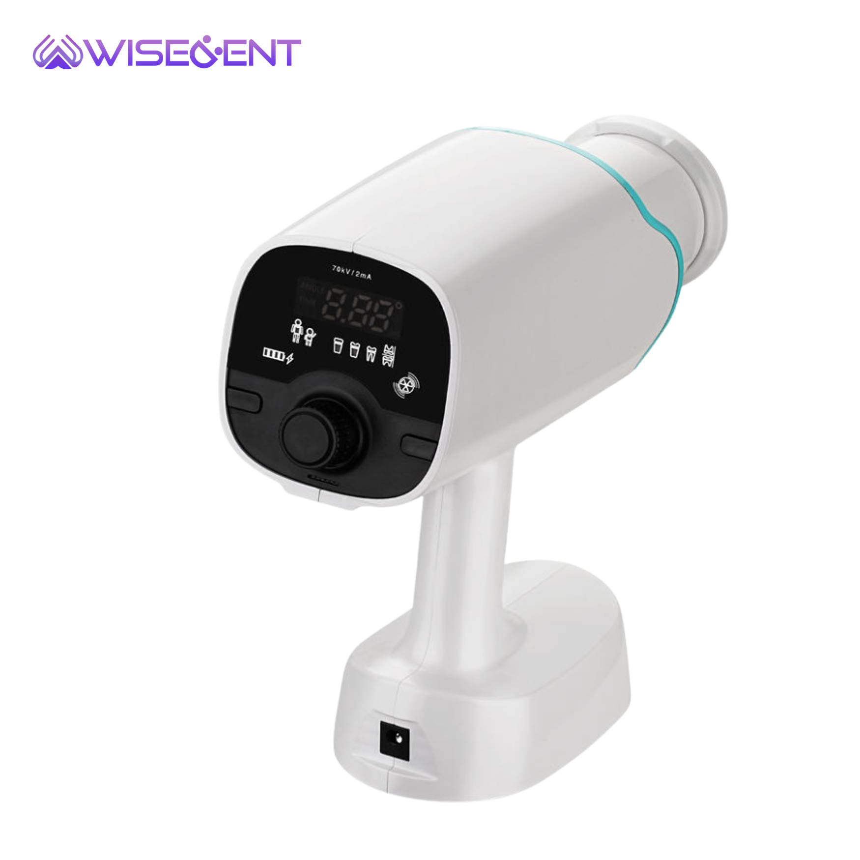 Wisedent Portable Dental X Ray Machine 12 Degree Anode Angle Handheld X Ray Unit Compatible with Dental Sensor 8