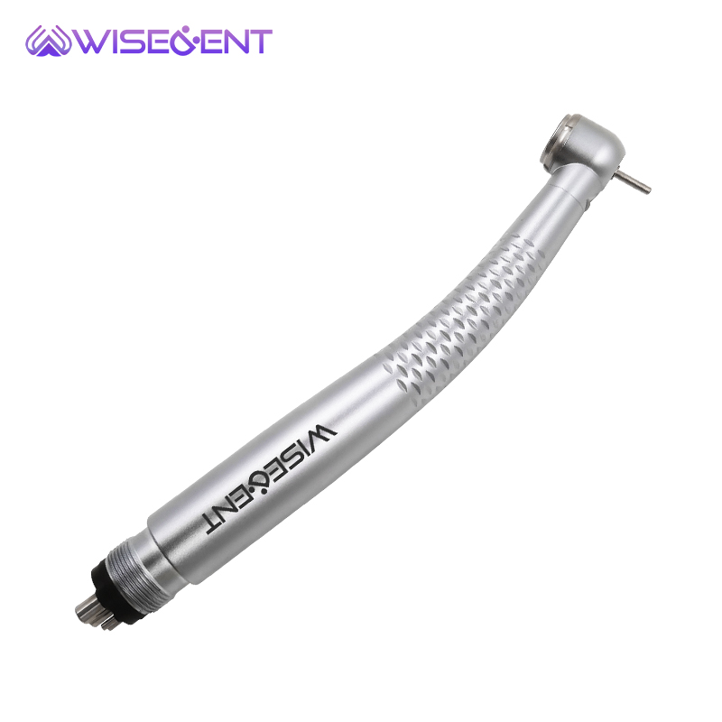 Wholesale LED High Speed Dental Handpiece Ceramic Bearing 3 Water Spray Push Button Air Turbine 8