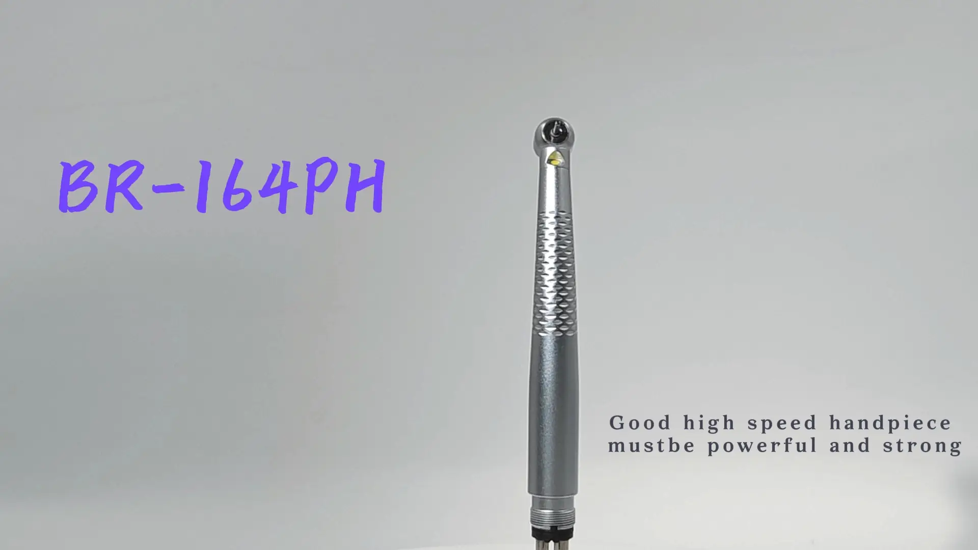 WISEDENT Wholesale Upgraded LED High-Speed Dental Air Turbine Handpiece Push Button Turbine with 2/4 Hole Optional 1